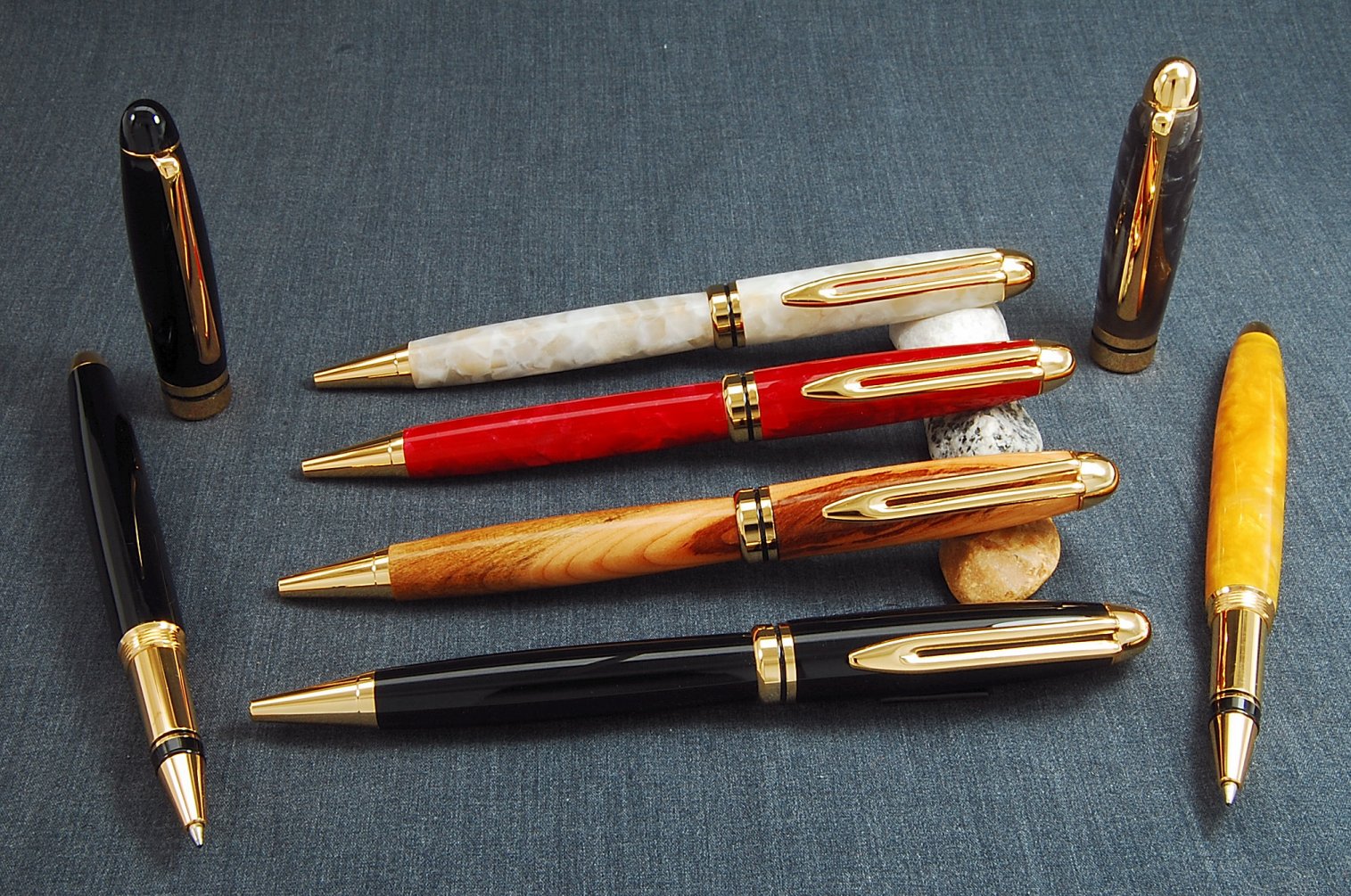 Designer NT rollerball and twist pens