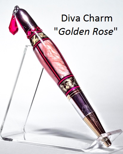 DIVA CHARM - "GOLDEN ROSE"