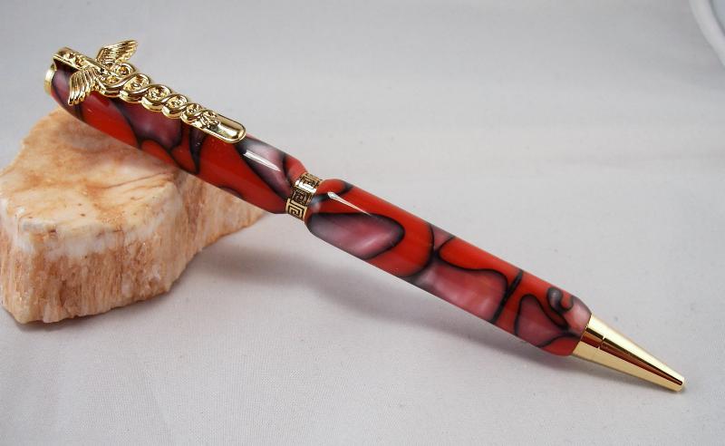 Dragon Caduceus Slimline Pen