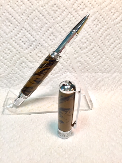 Ebonite on a new series style screw cap