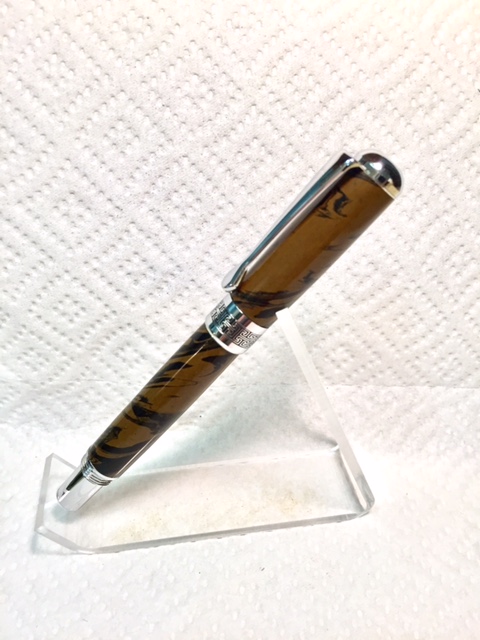 Ebonite on a new series style screw cap