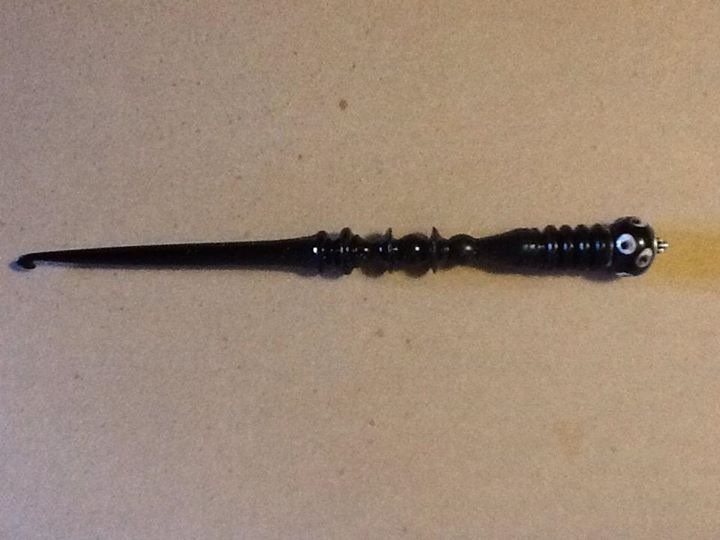 Ebony crochet hook