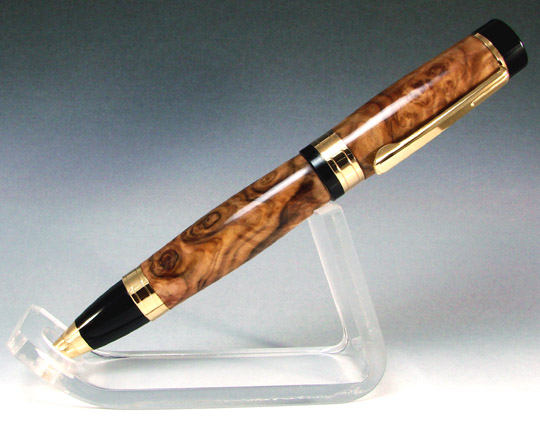 El Grande Ball Point Ti Gold Yorkgum Burl