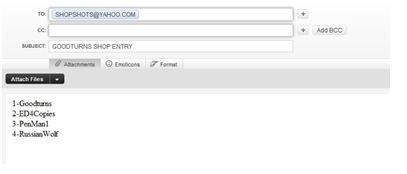 email sample