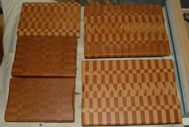 End Grain Cutting Boards