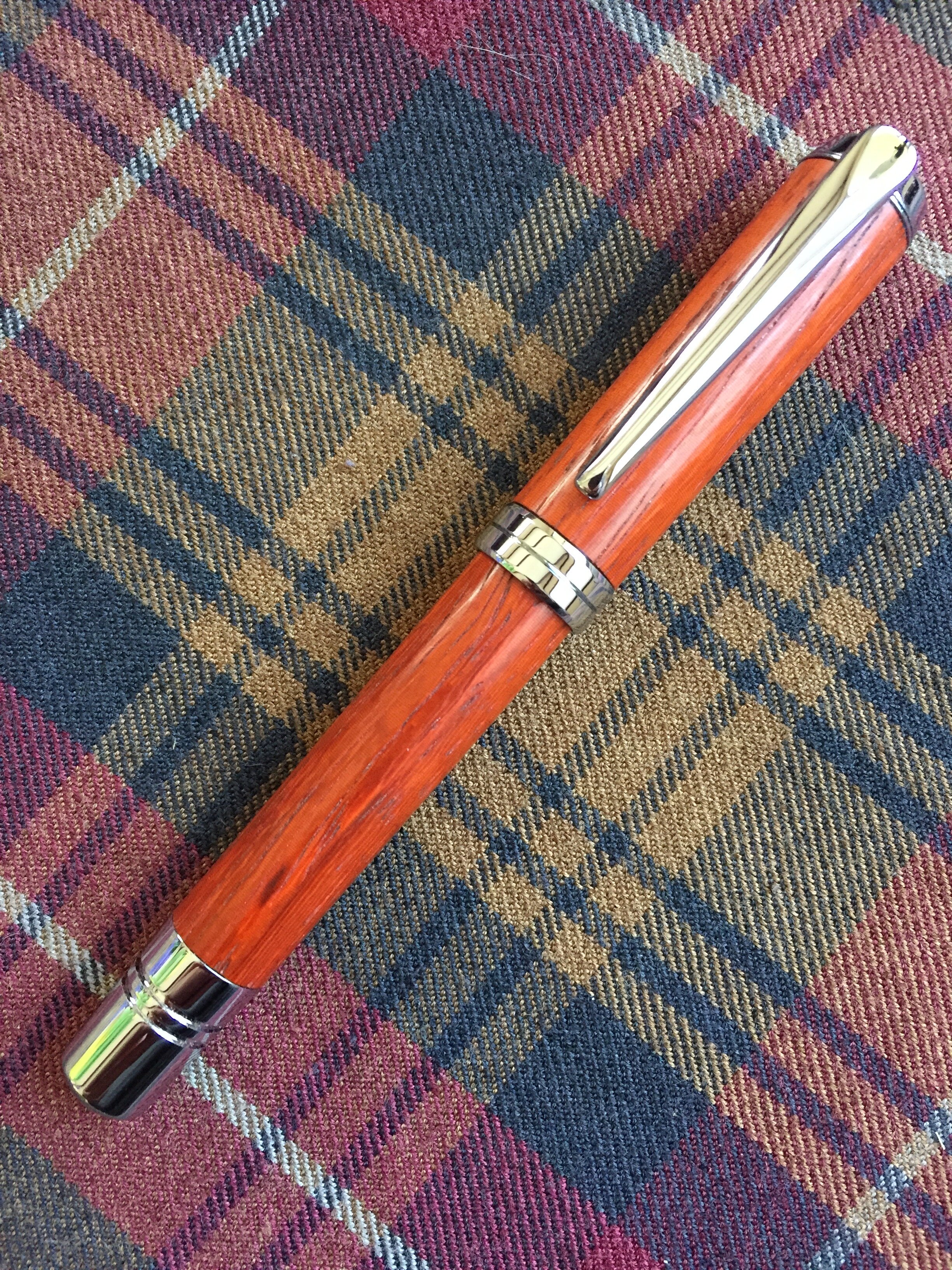 Eros calligraphy pen in padauk