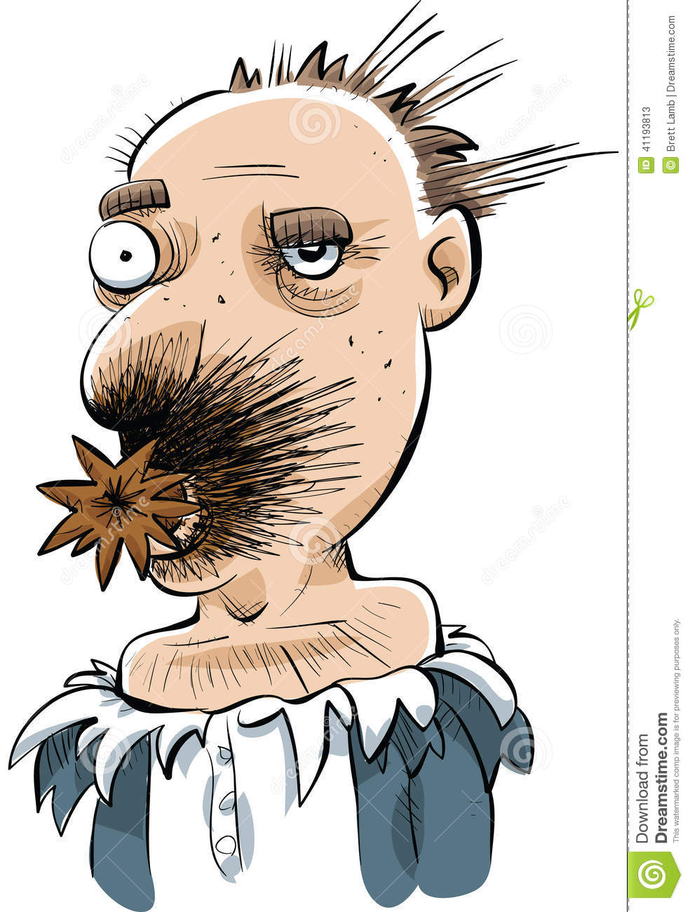 exploded-cigar-cartoon-man-prank-his-face-41193813.jpg