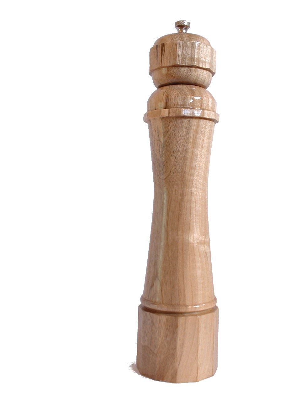 Faceted Oregon Myrtle Pepper Mill