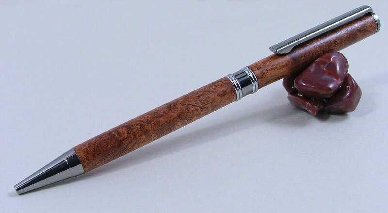 Figured Mesquite / Black Titanium Slimline