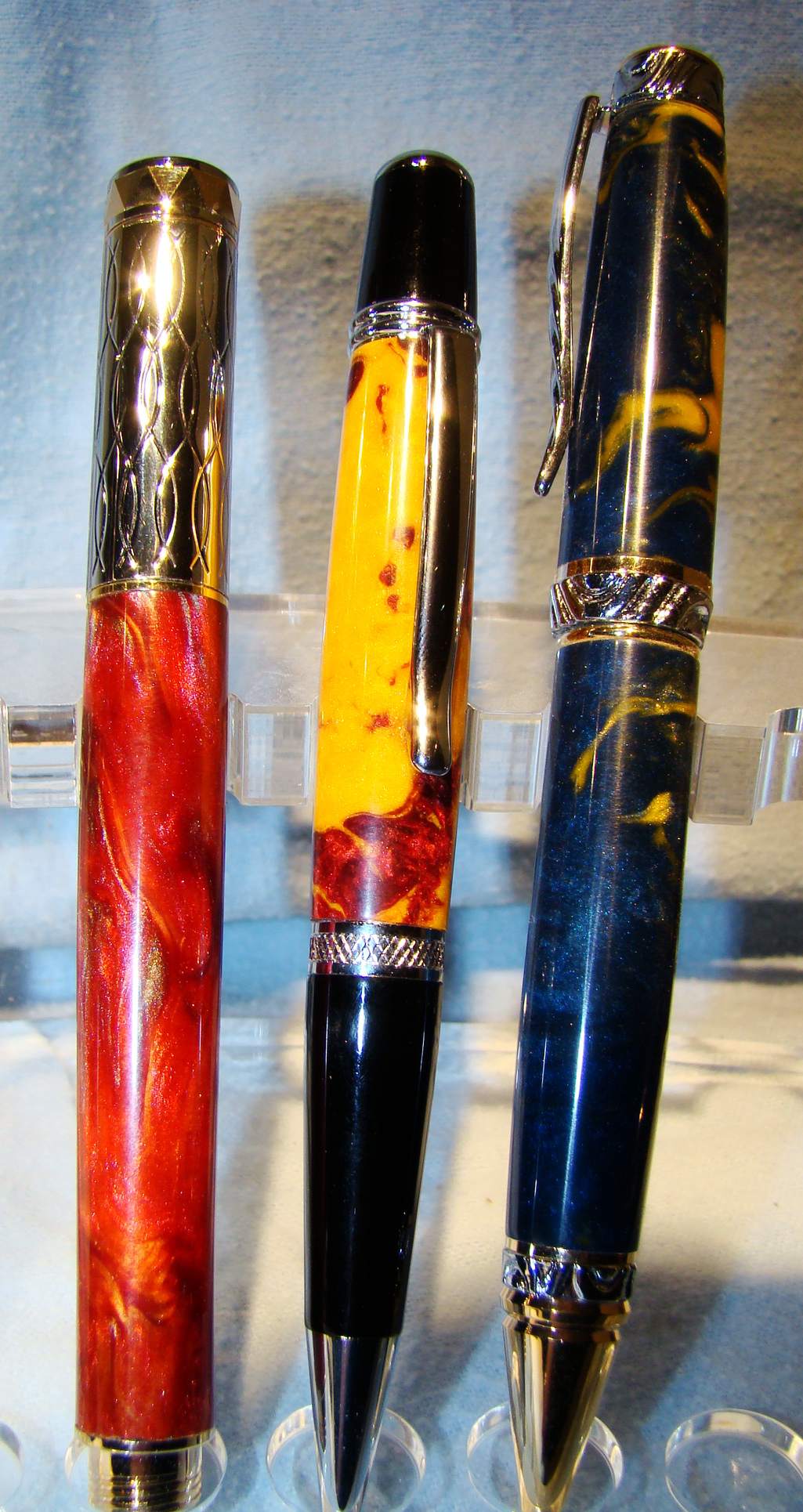 Finished pens