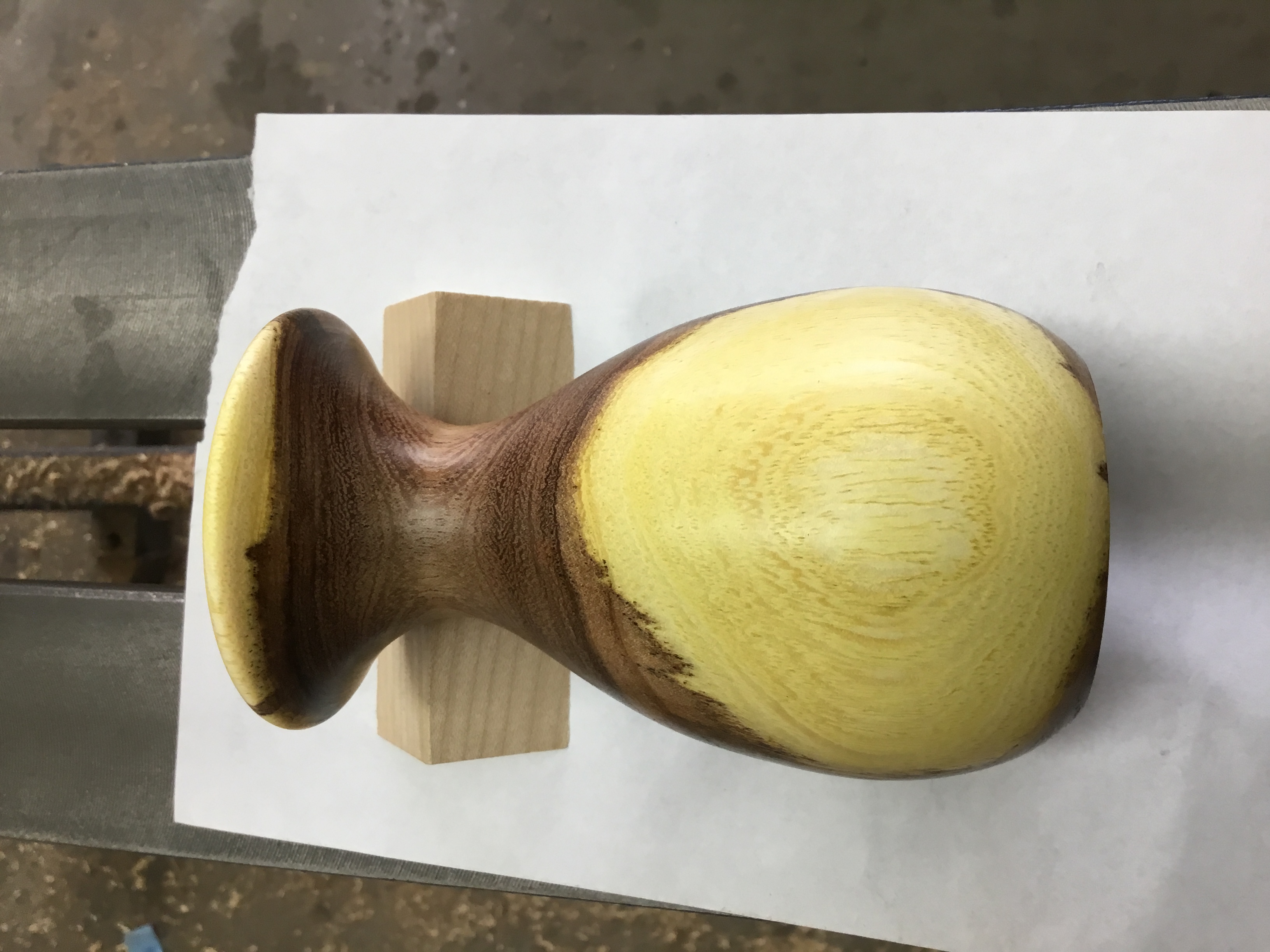 First mesquite bud vase