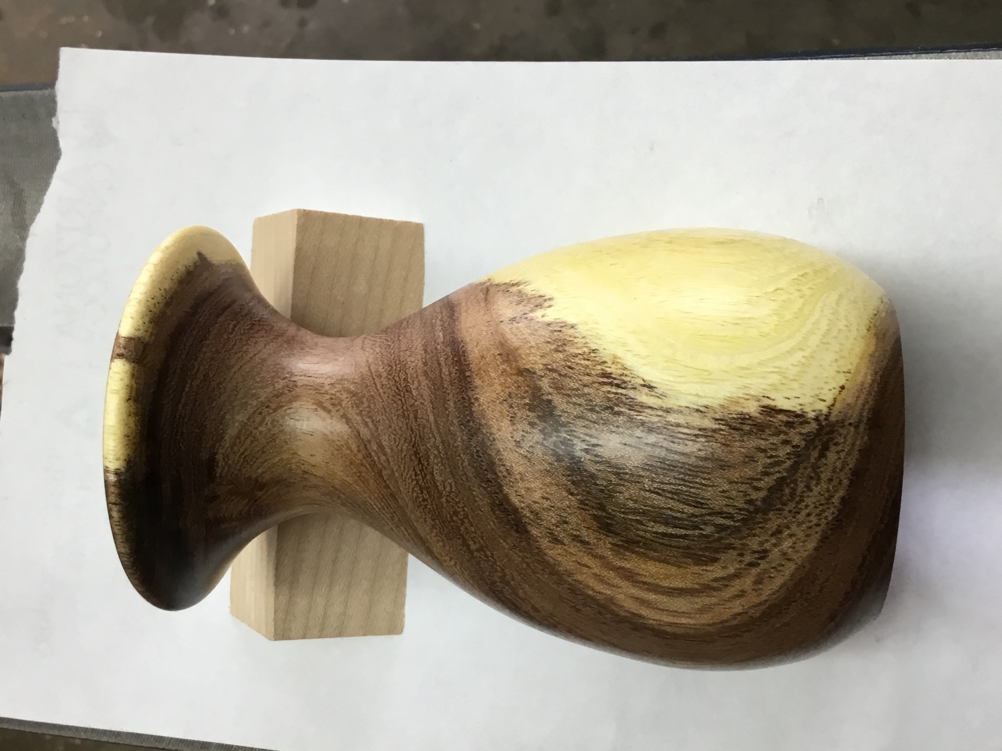 First mesquite bud vase