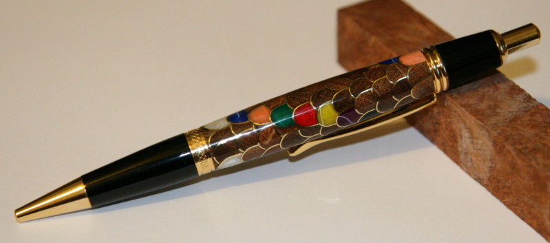 fish scale pen