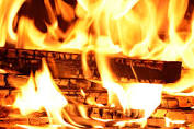 flame wood