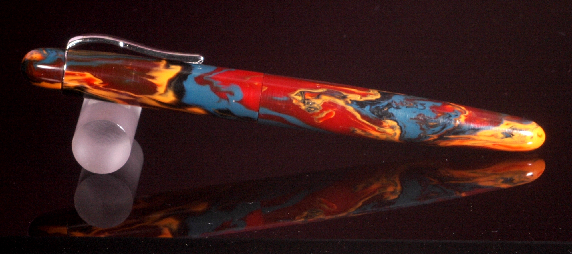 Fosfor Pens - Polyester Resin Fountain Pen