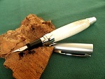 Fountain pen in Mule Deer antler