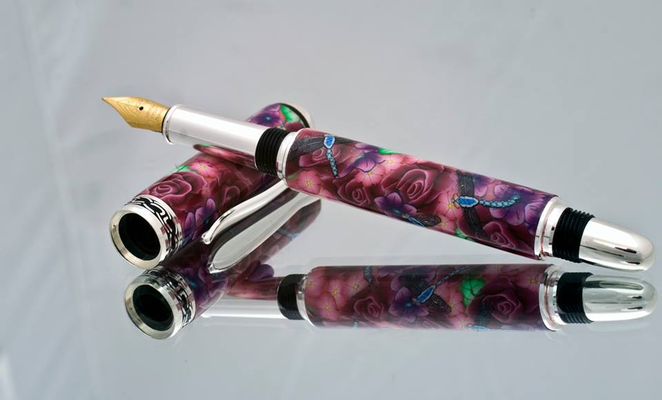 Fountain Pen ~ Polymer Clay