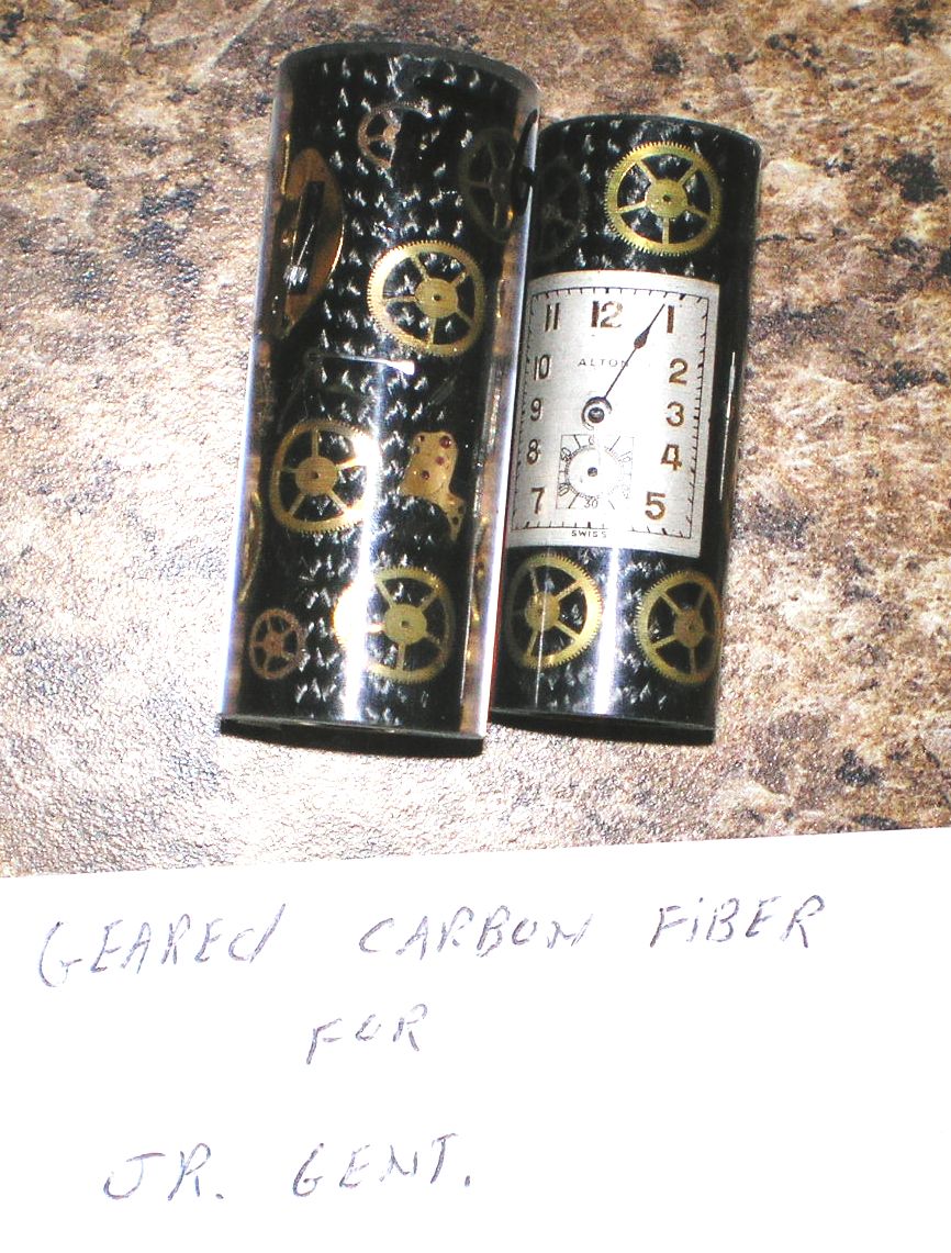 "Geared carbon fiber" for Jr. Gent.