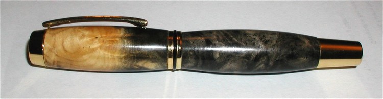 Gentleman's Pen Buckeye Burl for charity auction