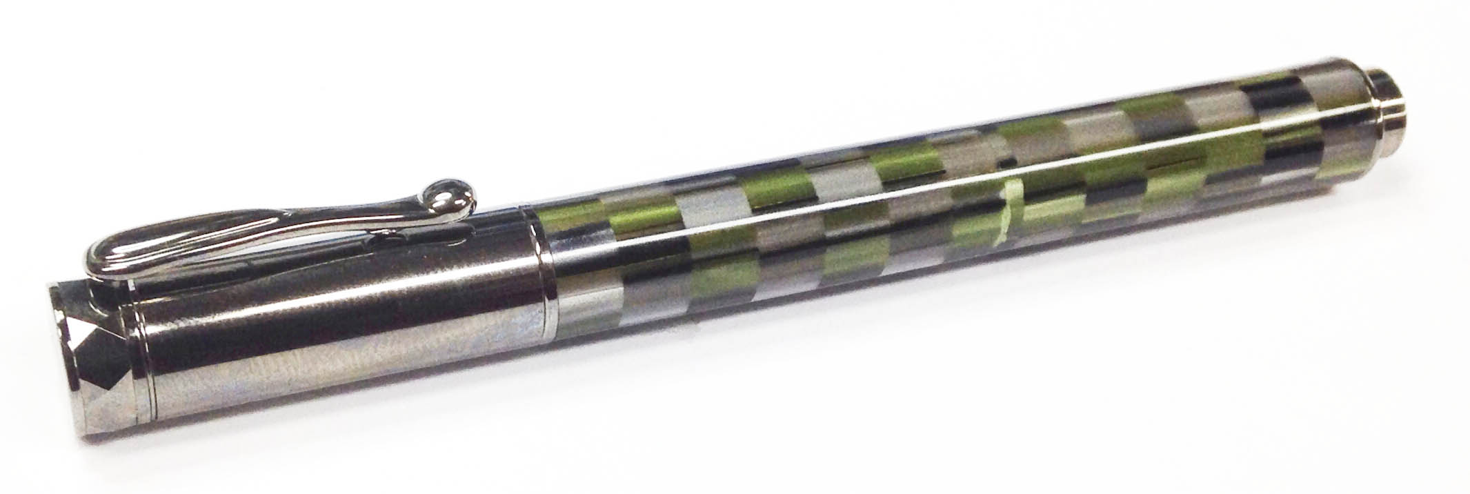 Green and Silver Mosaic Zen
