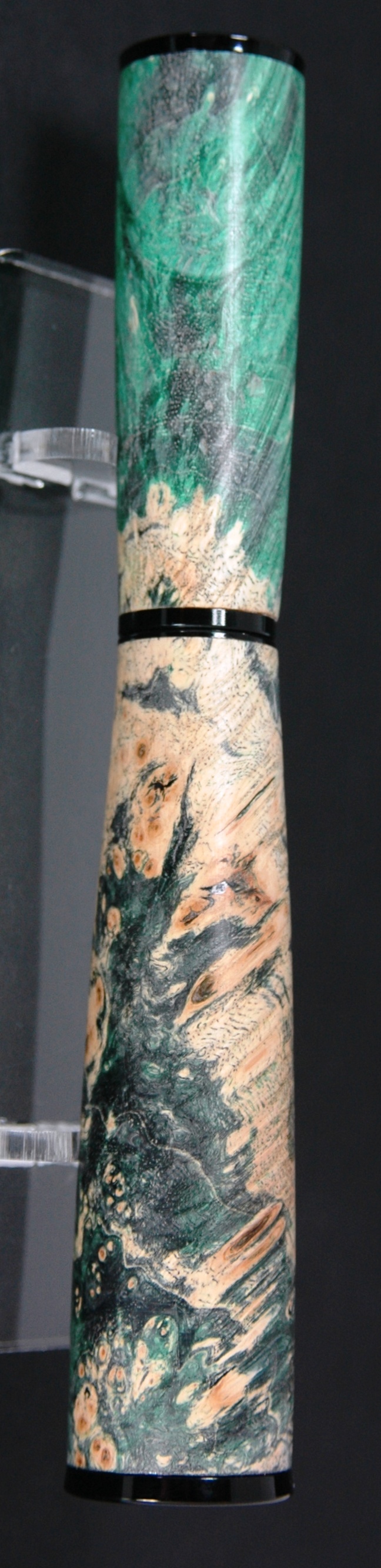 Green Dye Buckeye Burl
