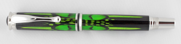 Green Feather Blank on a Jr Retro FP