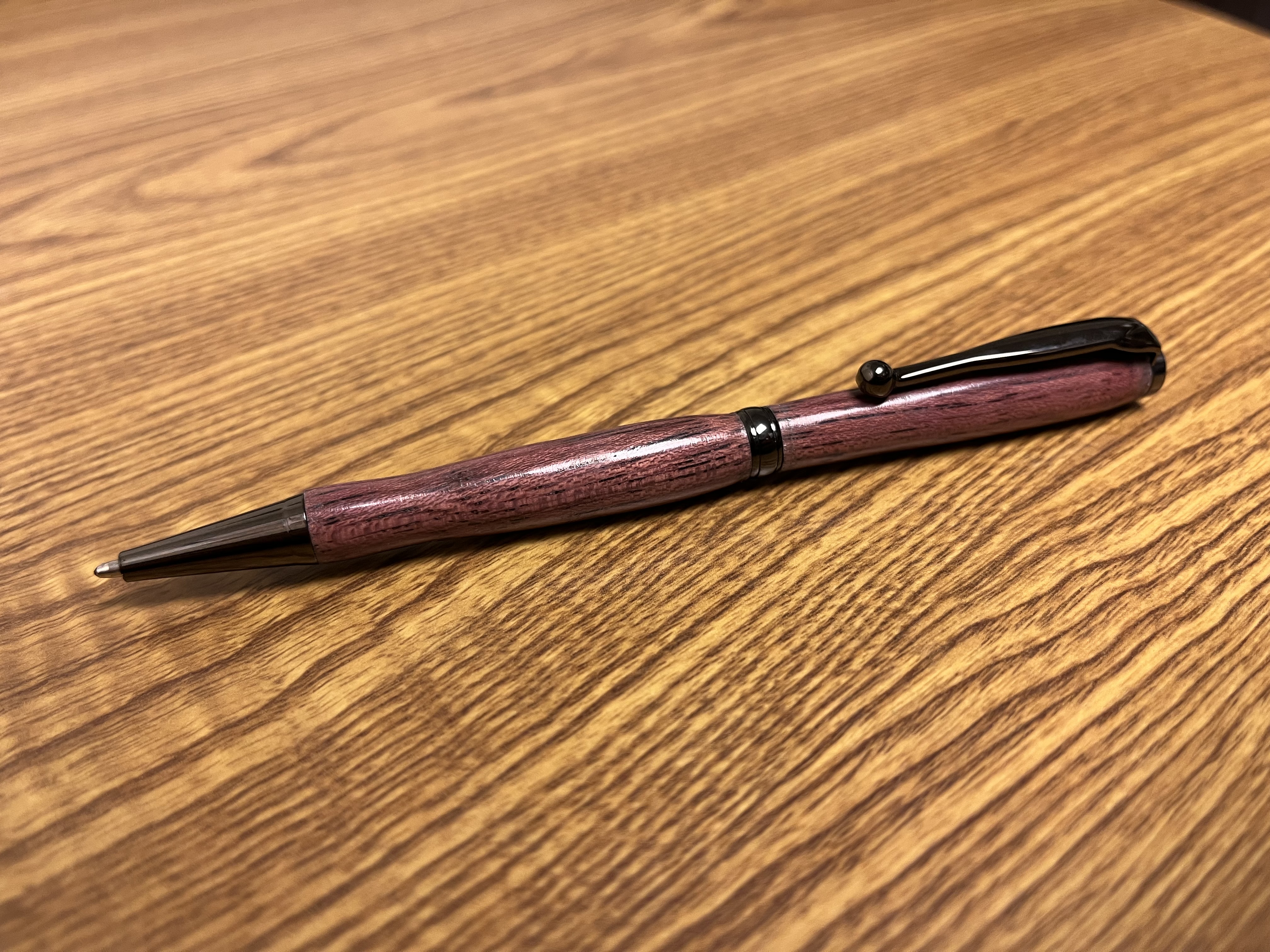 Gun Metal Slimline w/ Purple Heart