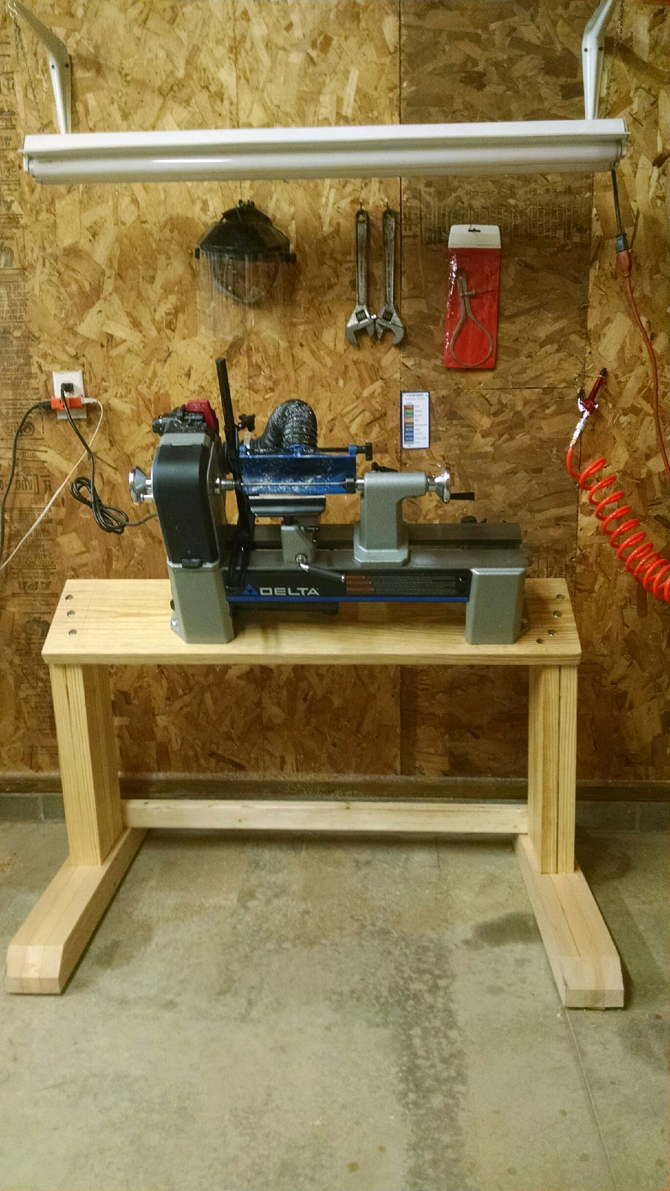 Here Is My New Lathe Setup