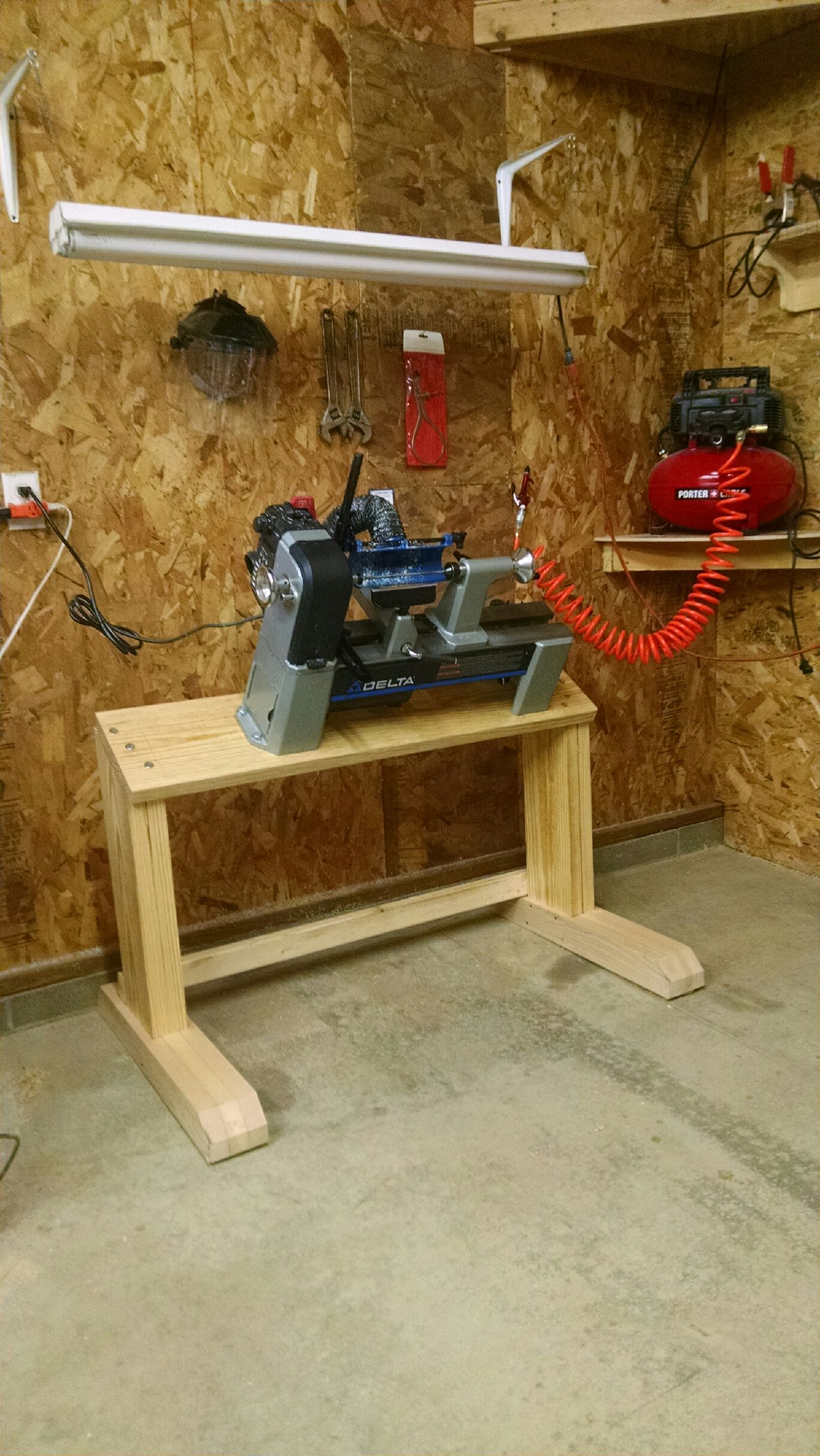 Here Is My New Lathe Setup