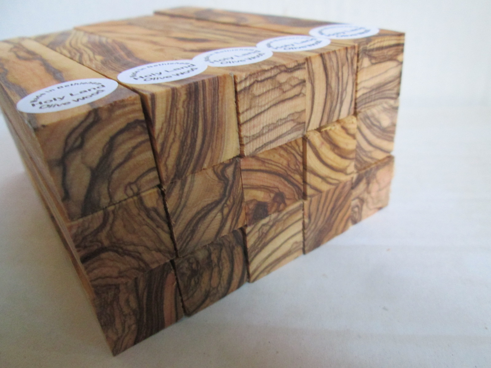 Highly Figured Olive Wood Pen Blanks from BETHLEHEM