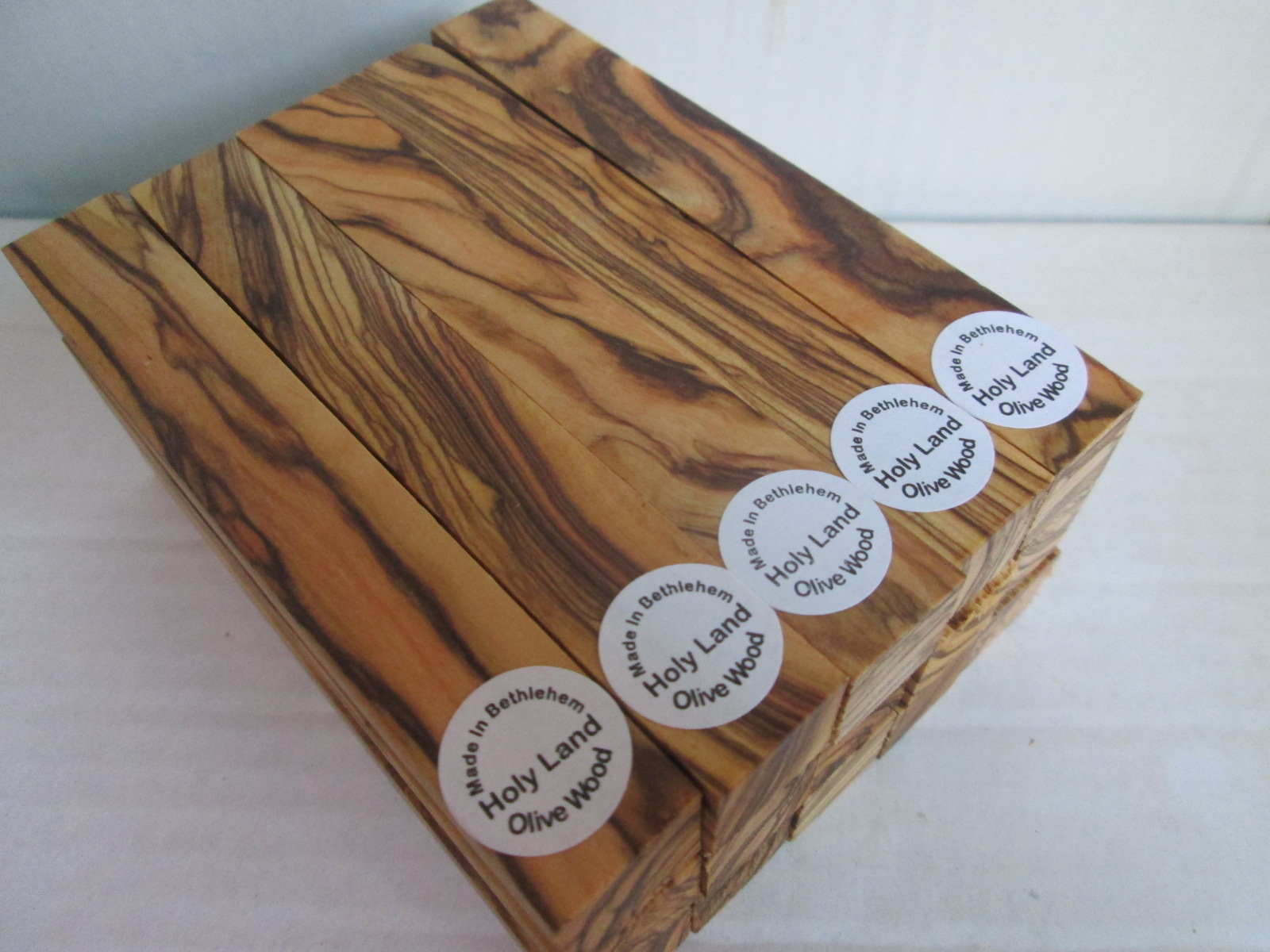 Highly Figured Olive Wood Pen Blanks from BETHLEHEM