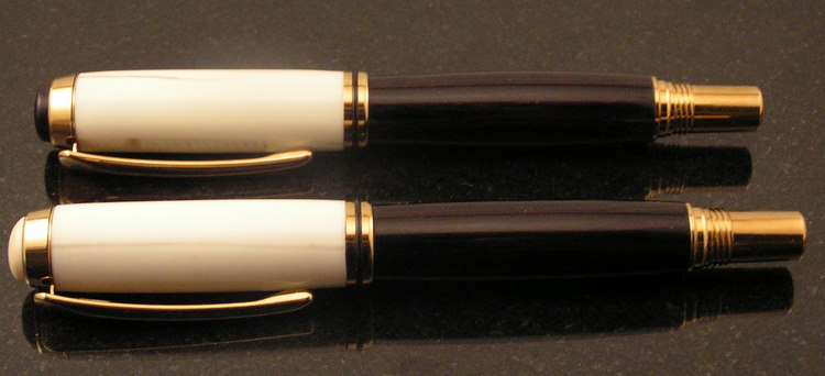 Hippo Ivory and Ebony Jr. Gent Set