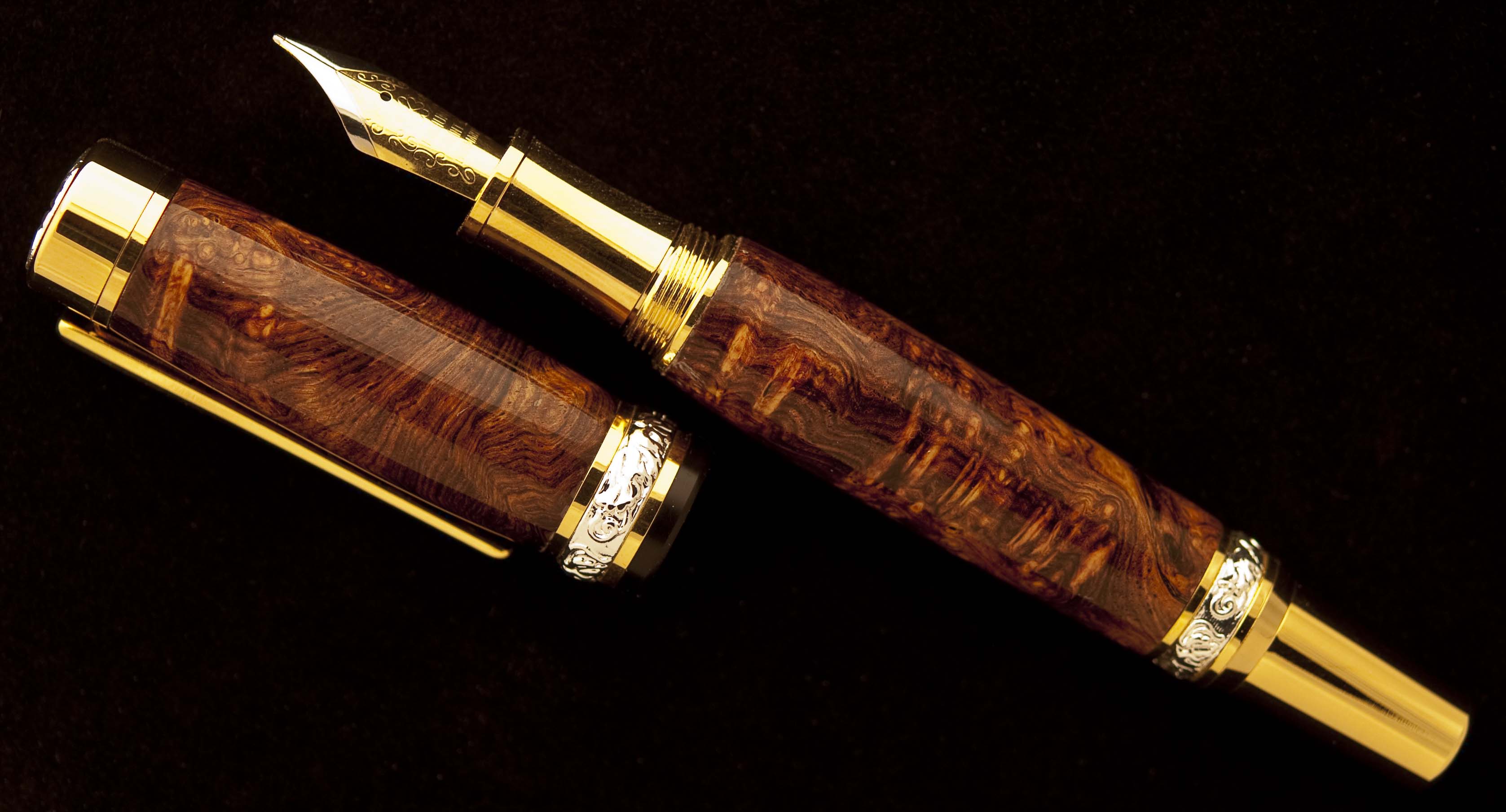 Honduran Rosewood Burl on Cambridge