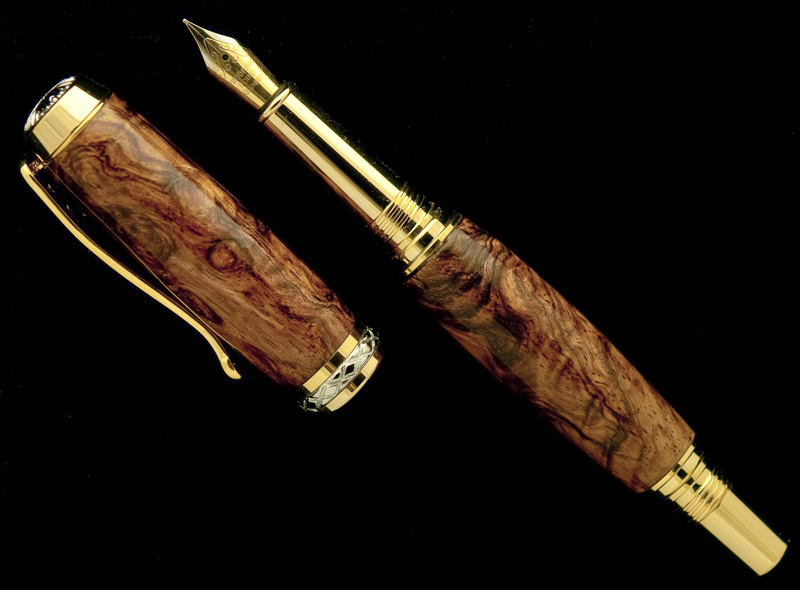 Honduran Rosewood Burl Triton