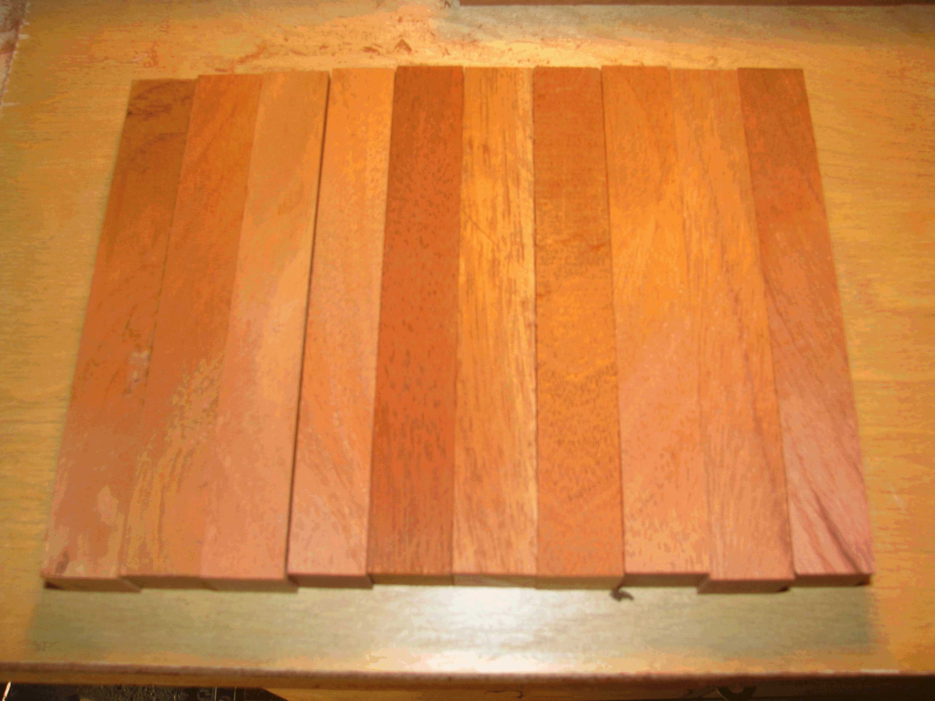 Honduras Mahogany Pen Blanks