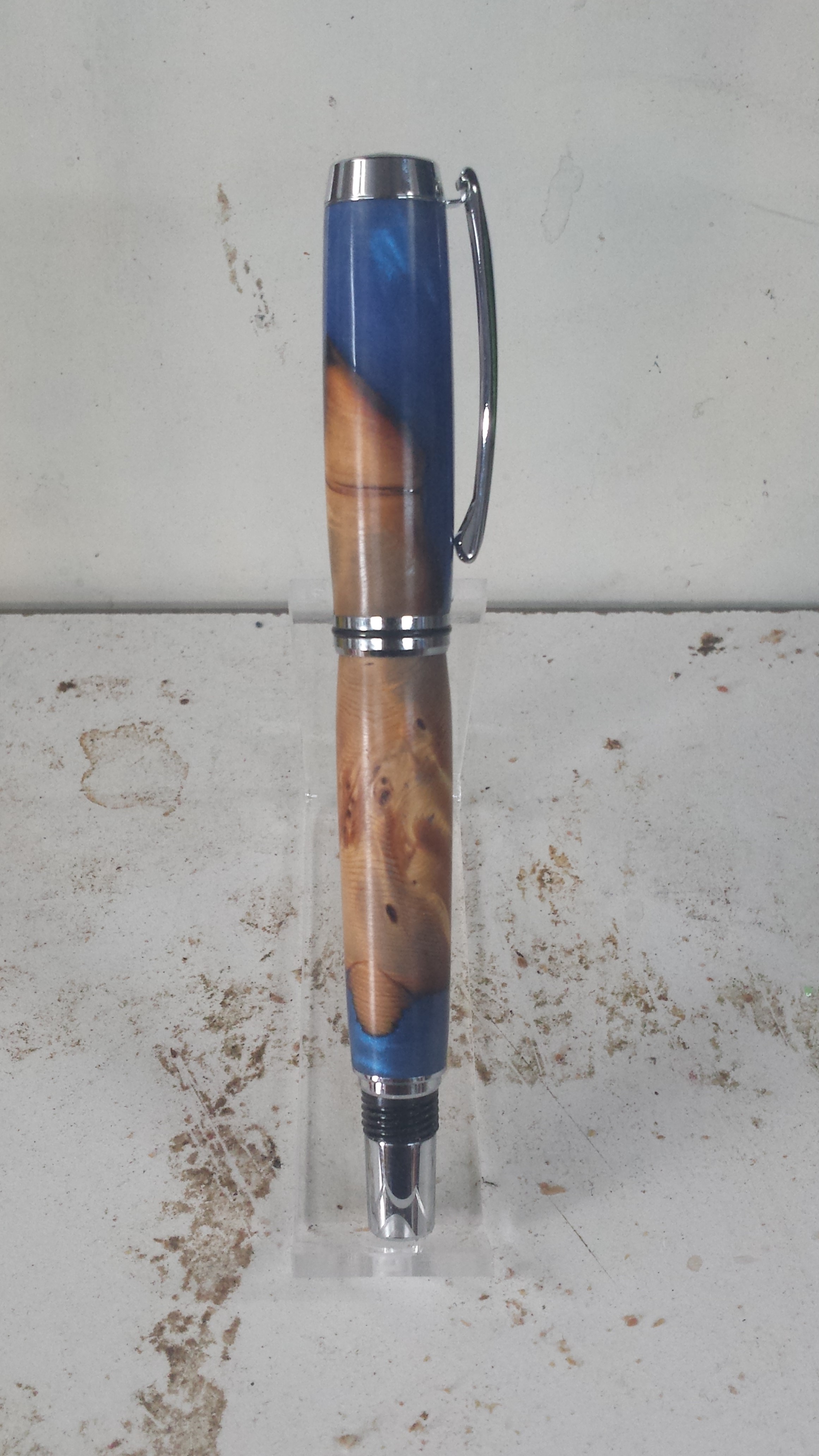 Huon Pine Blue Worthless Wood on Baron II