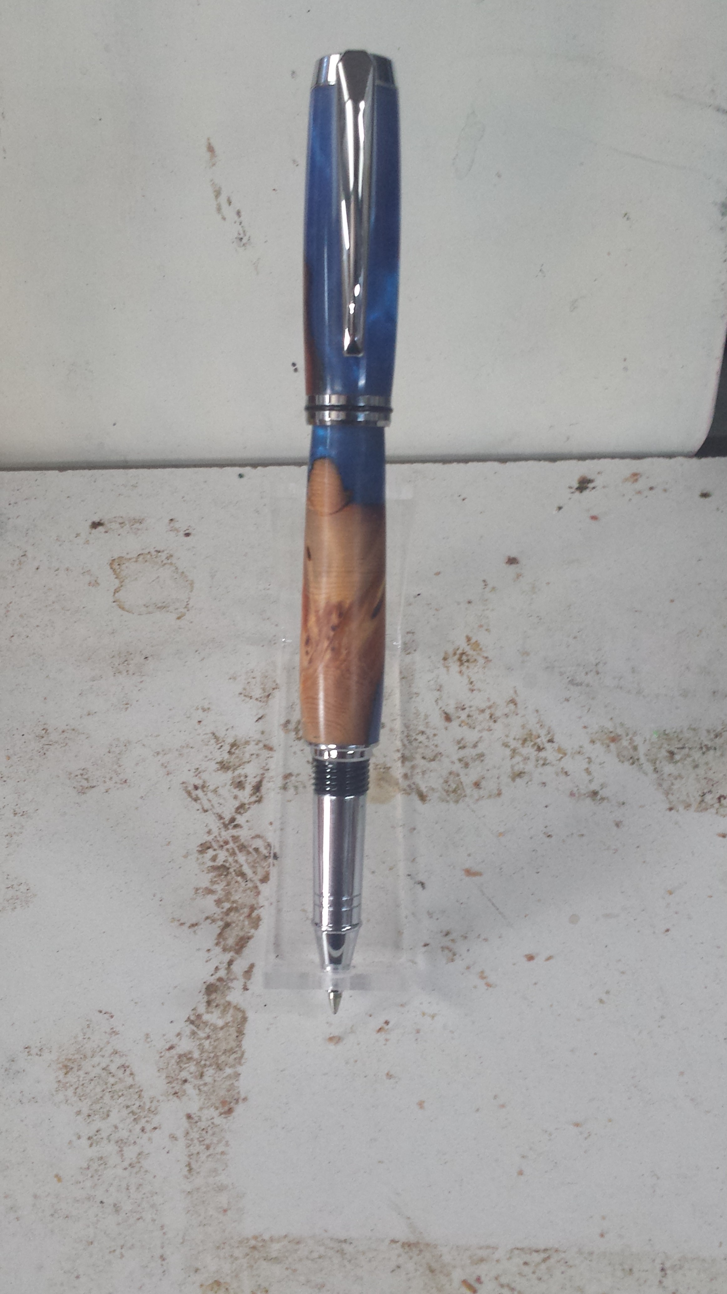 Huon Pine Blue Worthless Wood on Baron II