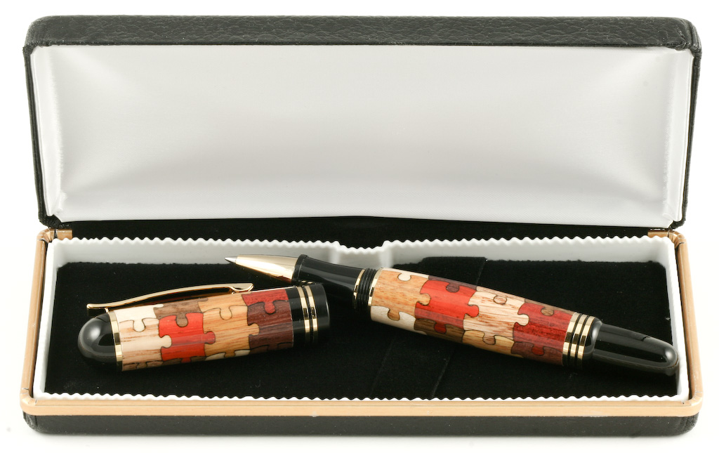 Inlay Puzzle pen from Woodcraft