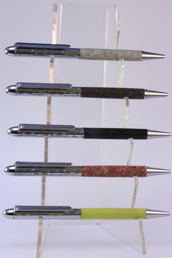 Iris pens with corian