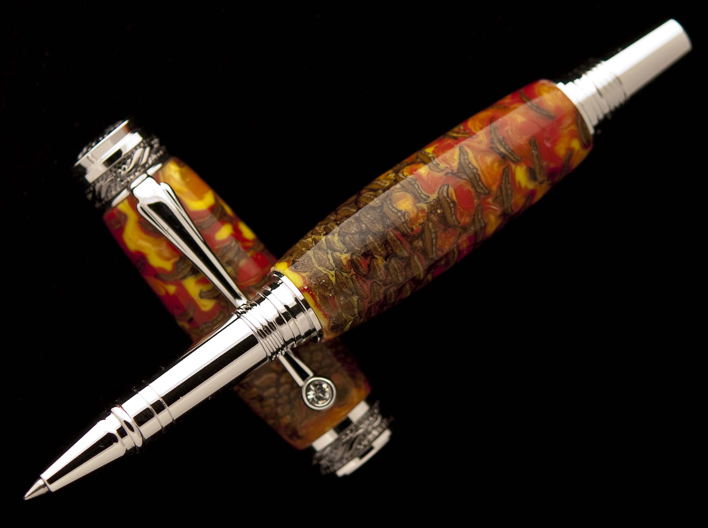 Jeff Powell's Flame Pine Cone