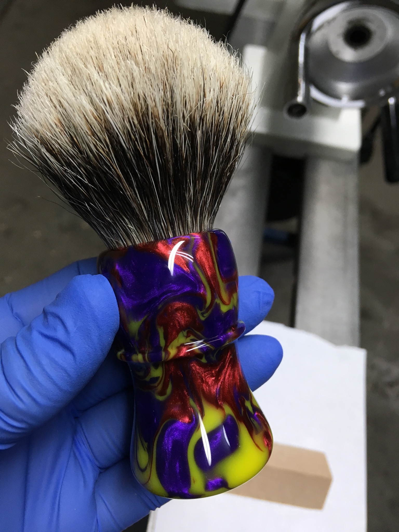 Jester inspired shaving brush