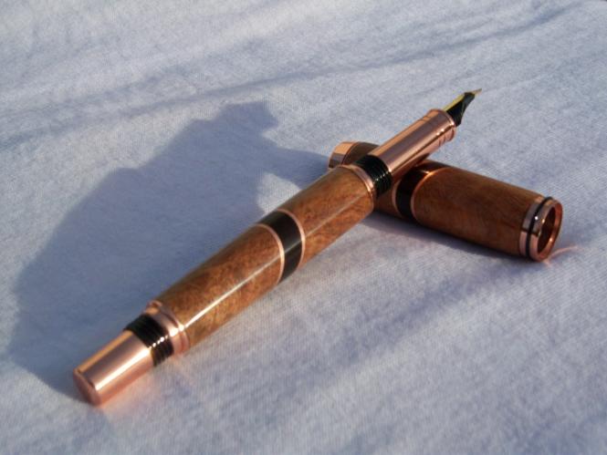 Jr. Gent II in copper with Mesquite and D.I/copper seg