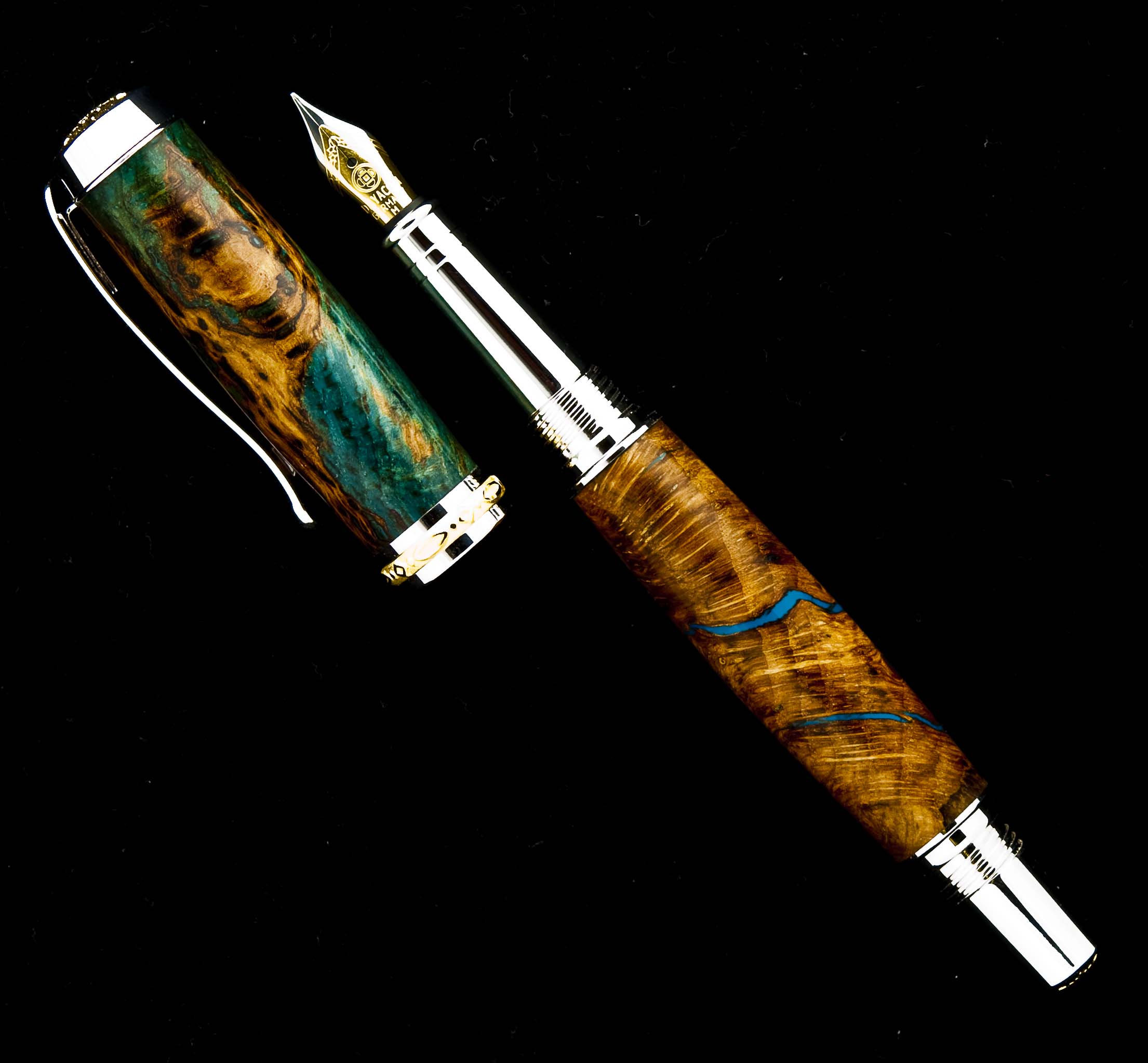 Jr Statesman Spanish Oak Mistletoe Burl