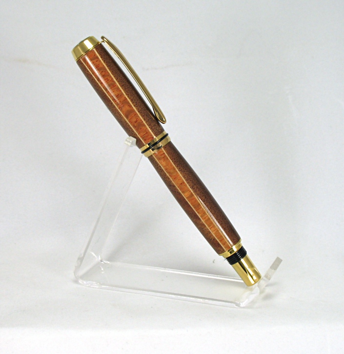 Lacewood/Mahogony/Maple Segment Pen