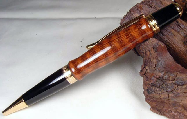 Lacquered Snakewood