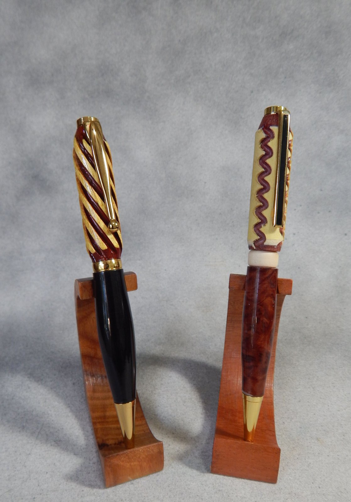 Laminated Twist and Guilloche cuts.JPG
