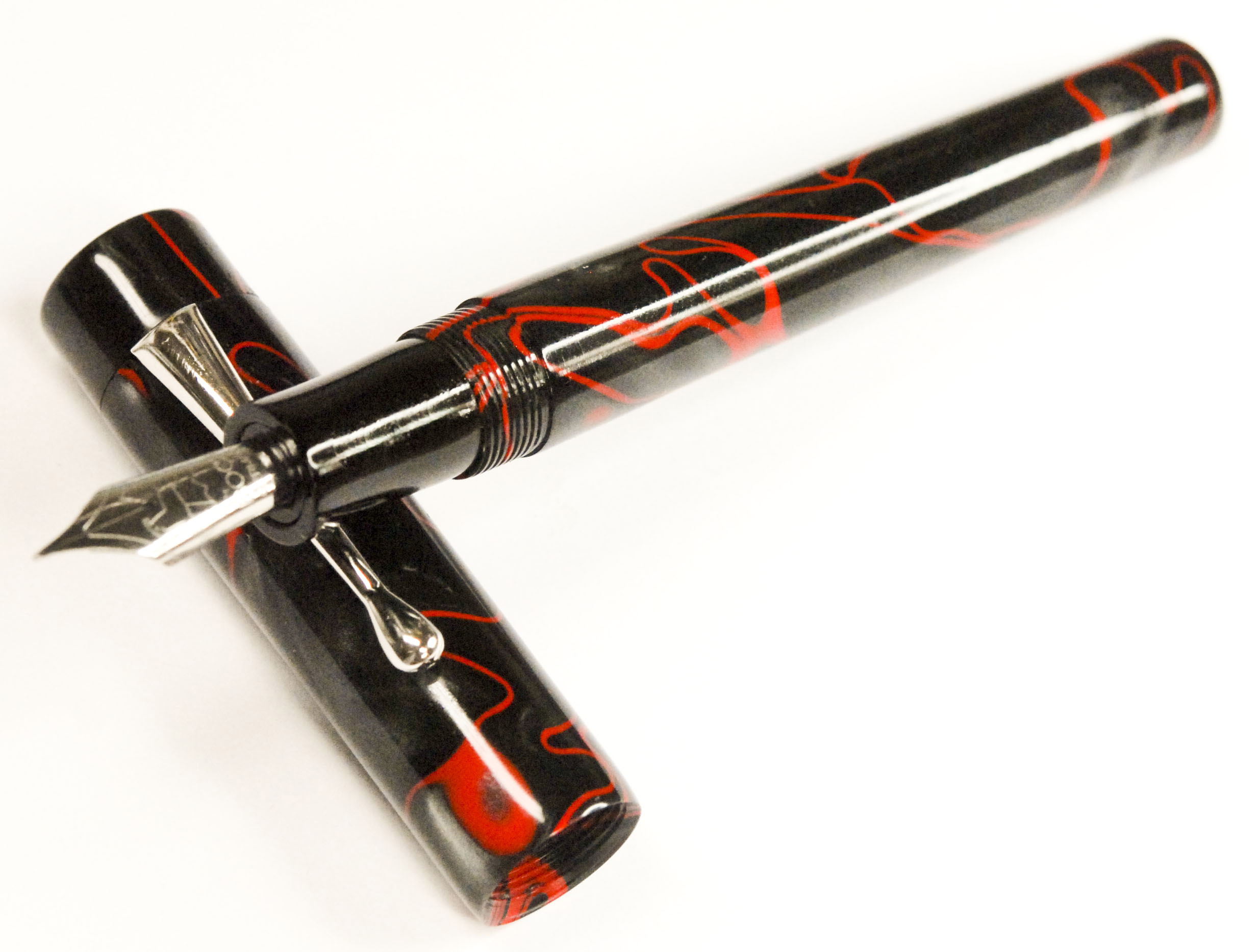 Lava Fields Custom Fountain Pen