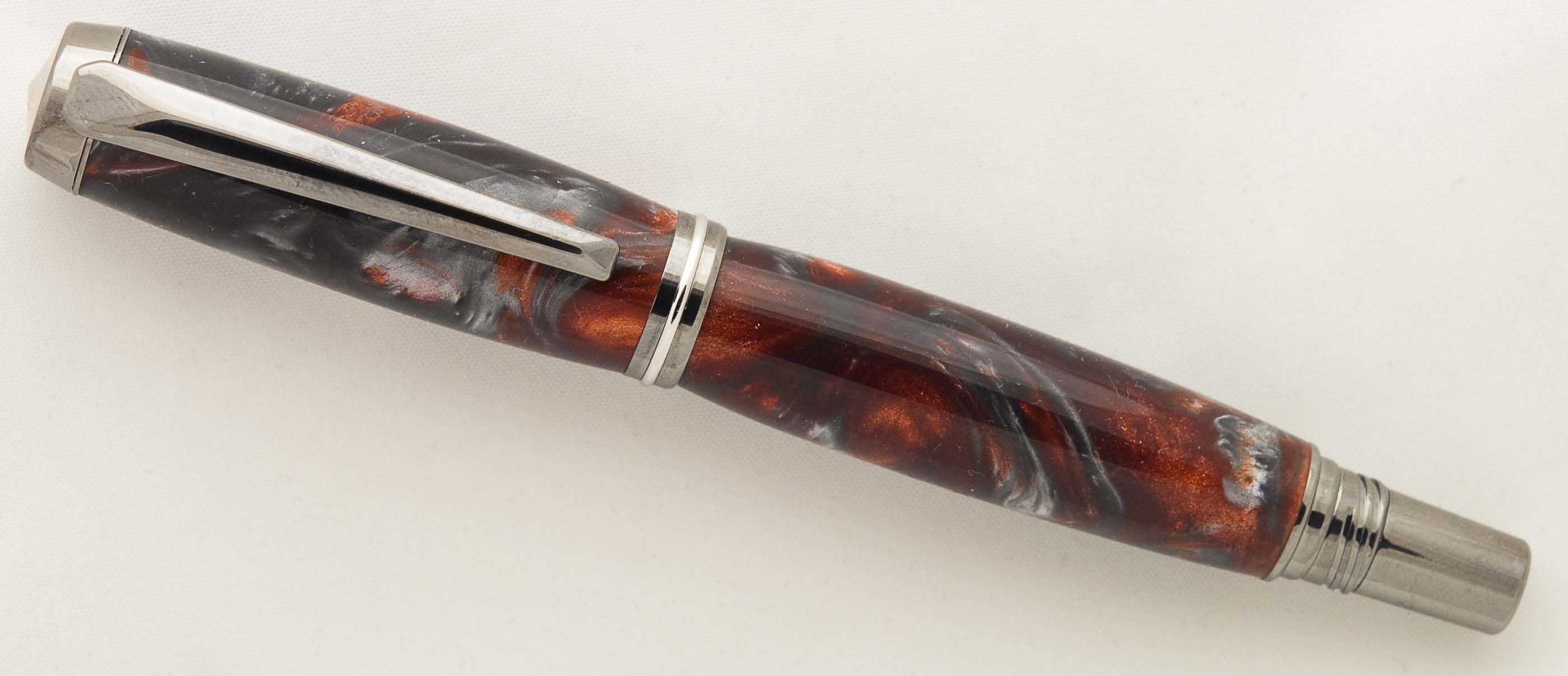 Lava Lamp Copper and Silver Jr. Gentleman