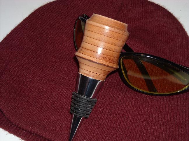 Leather Bottle Stopper