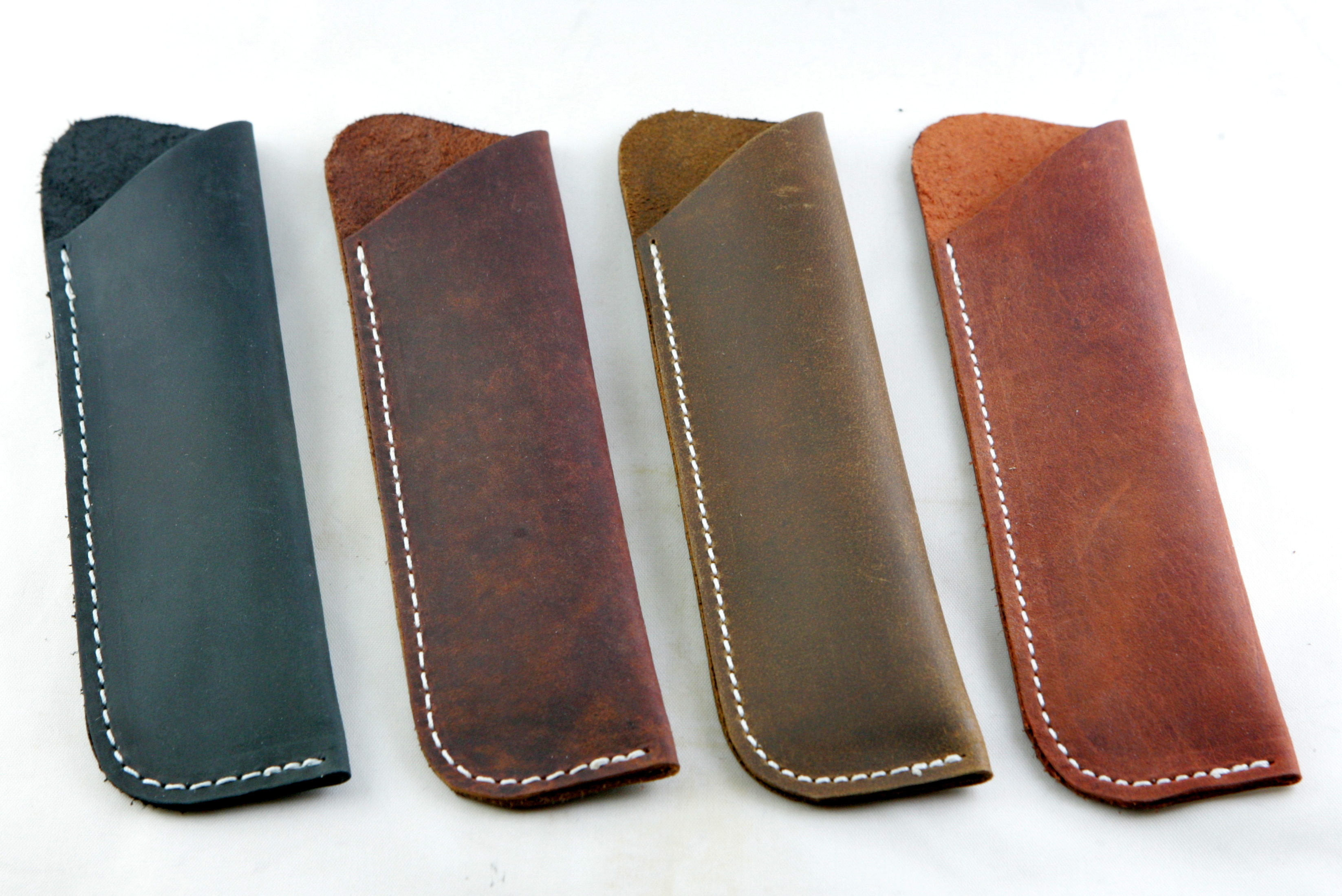 Leather Pen Sleeves